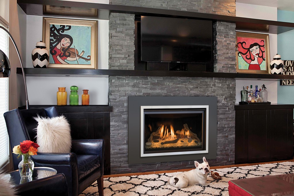 Chaska 34 gas fireplace insert by heatcrafter